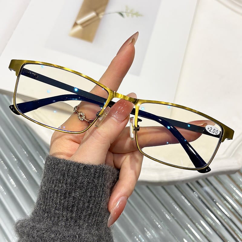 Унисекс очила за близко и далечно виждане с фотохромни лещи и анти синя светлина, за вътрешно и външно ползване