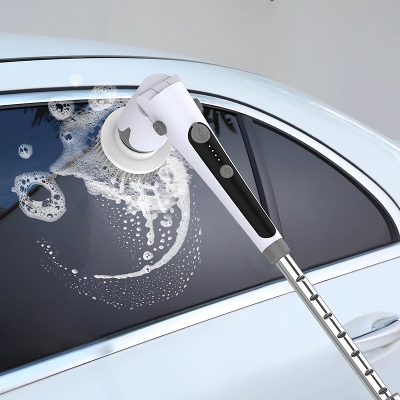 Nova bežična električna četka za čišćenje 10-u-1 s teleskopskim dugim držalom za kuhinju i kupaonicu
