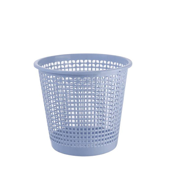 Plastična košara za smeće s mrežnim dizajnom, bez poklopca, za kućno skladištenje