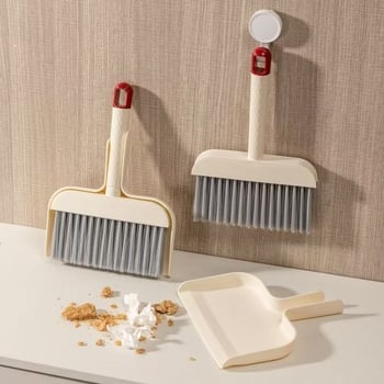 Asztali tisztító készlet – mini porlap és seprű