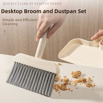 Asztali tisztító készlet – mini porlap és seprű