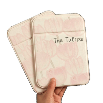 Tulip oglindă de machiaj, oglindă de birou pliabilă, HD, portabilă, pentru cămine studențești și birou.
