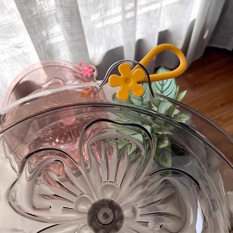 Prozirna debela plastična zdjela za pranje lica i kupaonu, 32 cm