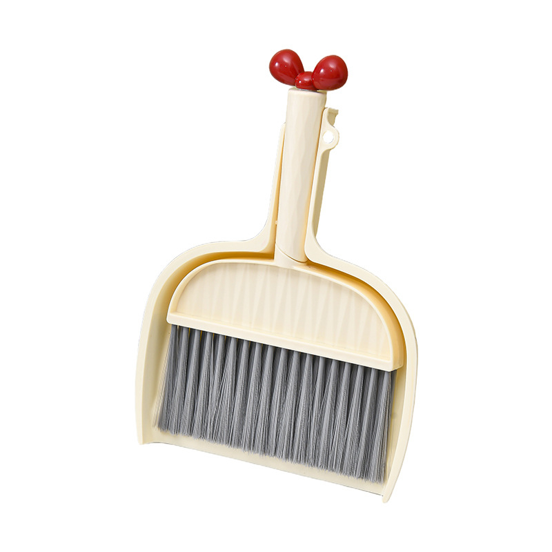 Söprő és portörlő szett – mini asztali tisztító készlet puha sörtéjű kefével, ideális felületek és ablakpárkány tisztításához