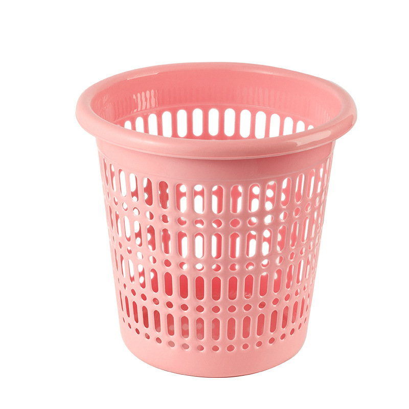 Plastični okrugli koš za smeće, 5 L, za ured, kupaonicu i kuhinju