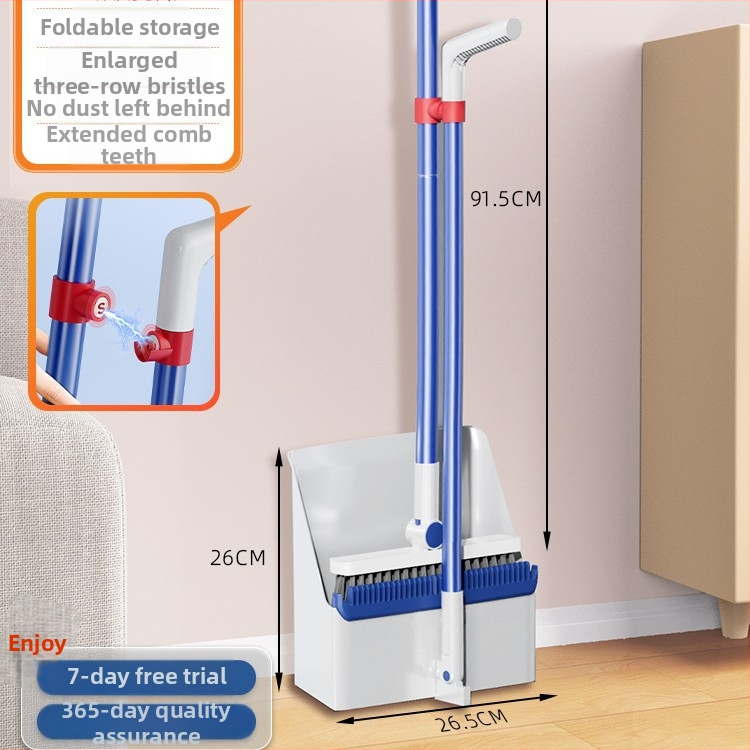 Baojiajie Mágneses söpréskészlet háztartási használatra, nagy seprű-készlet mágneses söprővel, modell 2026