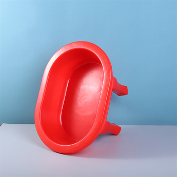 Пластмасова вана за крака с четири крака и повдигнат ръб, подходяща за възрастни