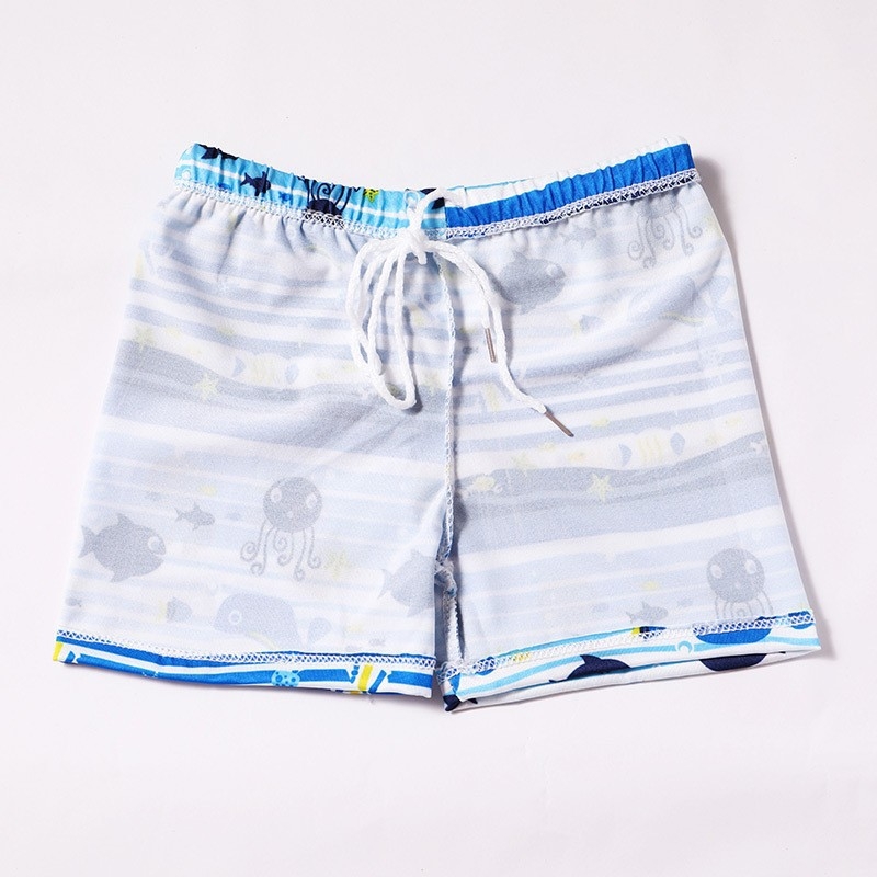 Dječje kupaće šorceve za dječake, brzo se suše, boxer stil, print s motivom crtanih likova
