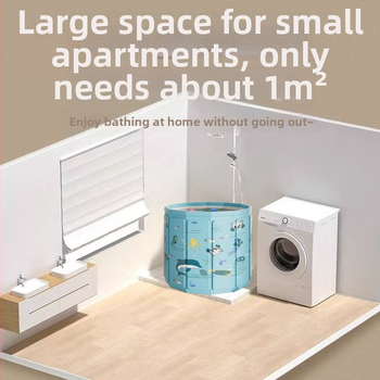 Сгъваема преносима вана за къпане и потапяне на крака