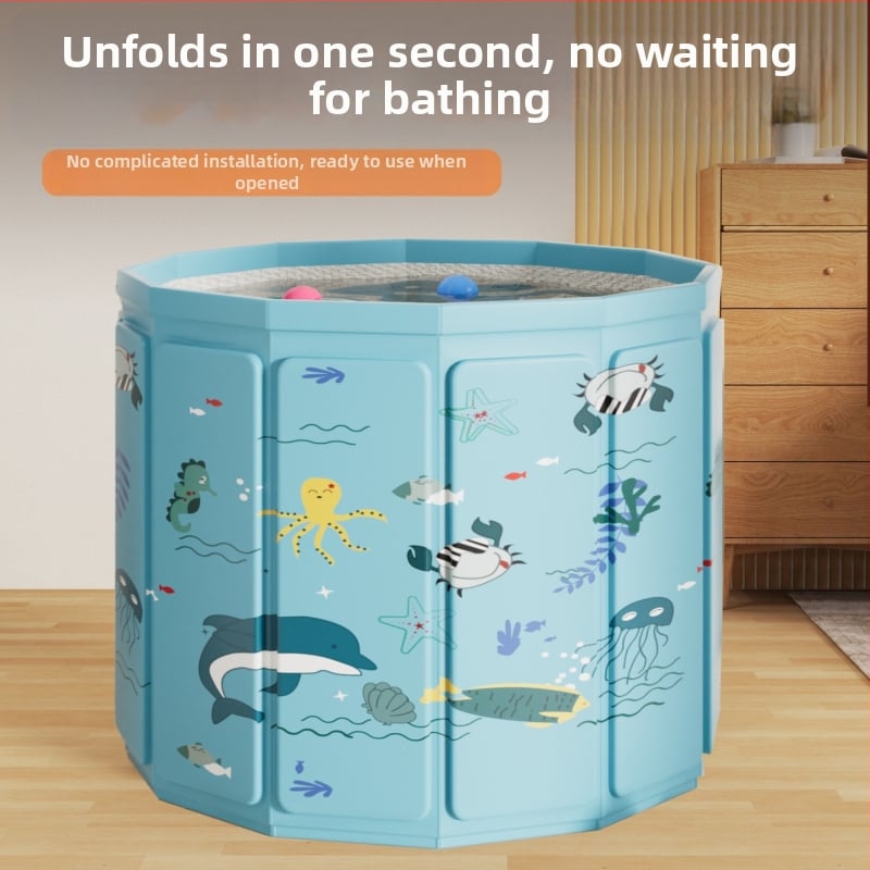 Сгъваема преносима вана за къпане и потапяне на крака