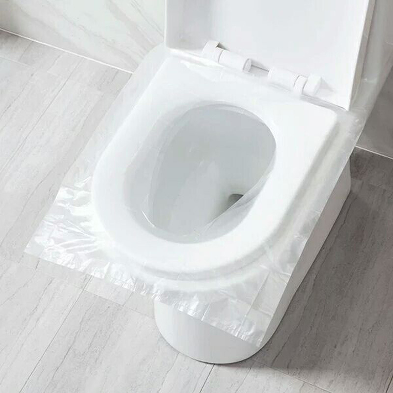 Jednokratna podloga za WC za javne toalete – vodootporna podloga za sjedište, 50 kom.