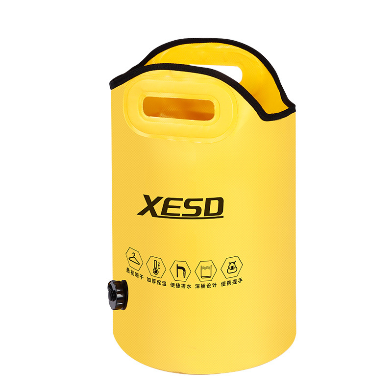 Сгъваема ваничка за крака с изолация и контрол на температурата, за домашна употреба, пътуване и офис