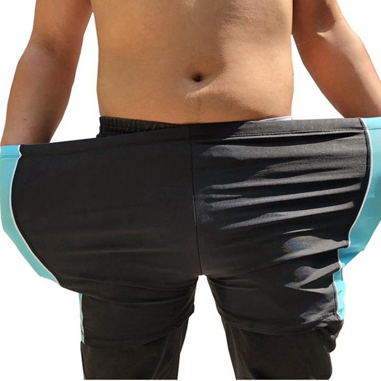 Muške kupaće gaće u plus veličini, vrlo širokog kroja, boxer stil, poliester