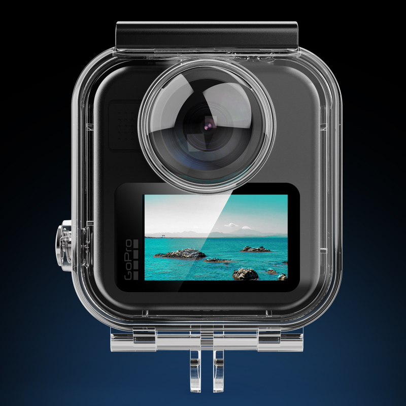 GoPro Max2 vodootporno kućište za panoramsku akcijsku kameru – proziran filter i set dodatne opreme za plivanje i ronjenje