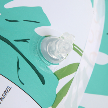 Φουσκωτή PVC καθιστική πλατφόρμα για ενήλικες, πτυσσόμενη εξωτερική ξαπλώστρα για παιχνίδια στο νερό