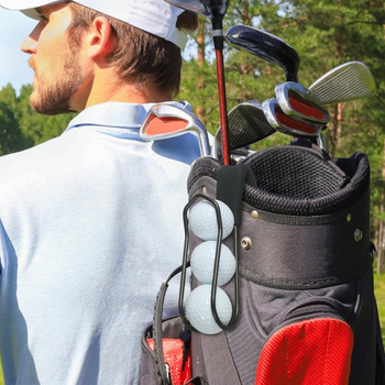 Držač golf loptičica s automatskim otvaranjem i zatvaranjem klipa – prijenosni dodatak za torbu za golf