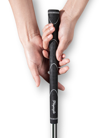 Gumeni grip za golf palice za željezne i drvene palice, protuklizni, apsorpcija udara, potpuno gumeni, unisex, crna