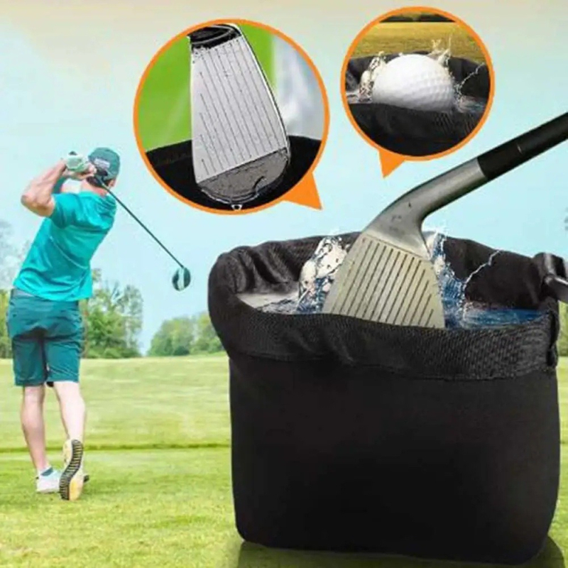 Set za čišćenje golf palica s odvojivom mokrim krpom, prijenosan, otporan za vanjsku upotrebu, višestruki