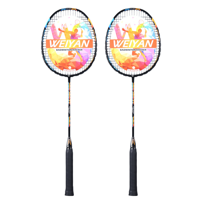 Set od dvije badminton rekete od karbonskih vlakana, ultralagani