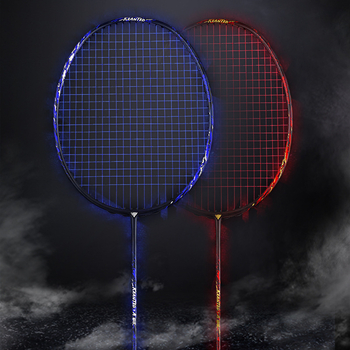 Raketa za badminton od karbonskih vlakana, ultra lagana, okvir box dizajn, za trening i natjecanja, stabilan napad