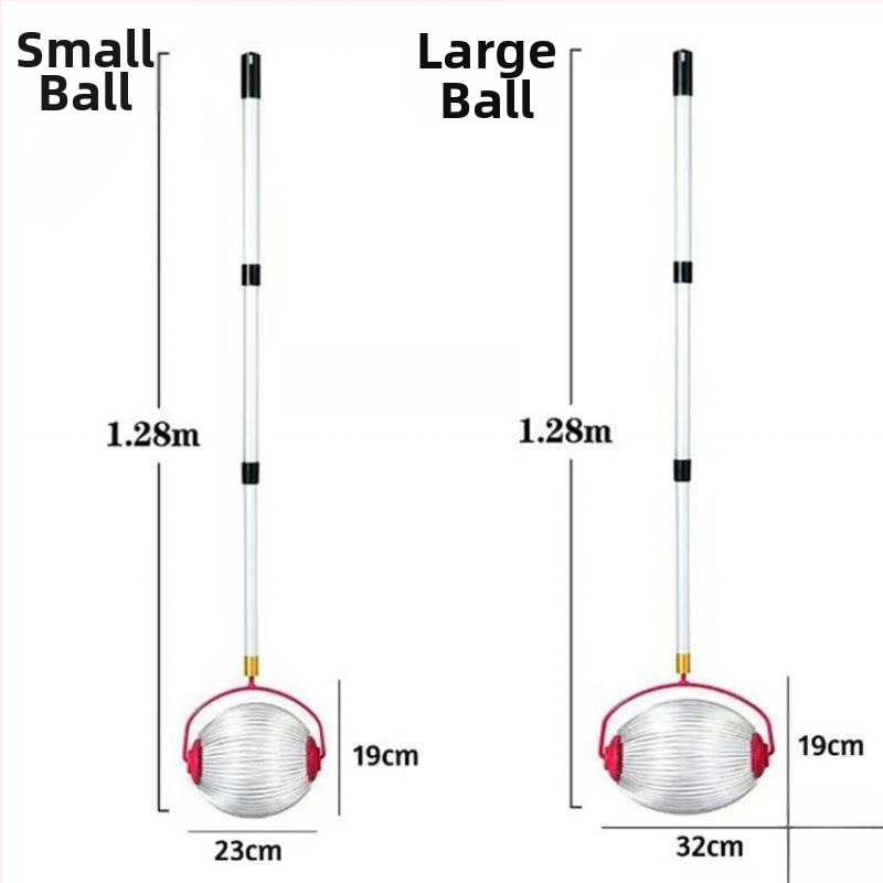 Telescopický zberač tenisových a pingpongových loptičiek