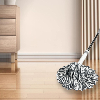 2026 Twist mop s spojnim štapom, ekstra velika glava mopa, Nano Sponge Magic Wipe