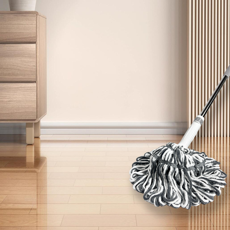 2026 Twist mop s spojnim štapom, ekstra velika glava mopa, Nano Sponge Magic Wipe