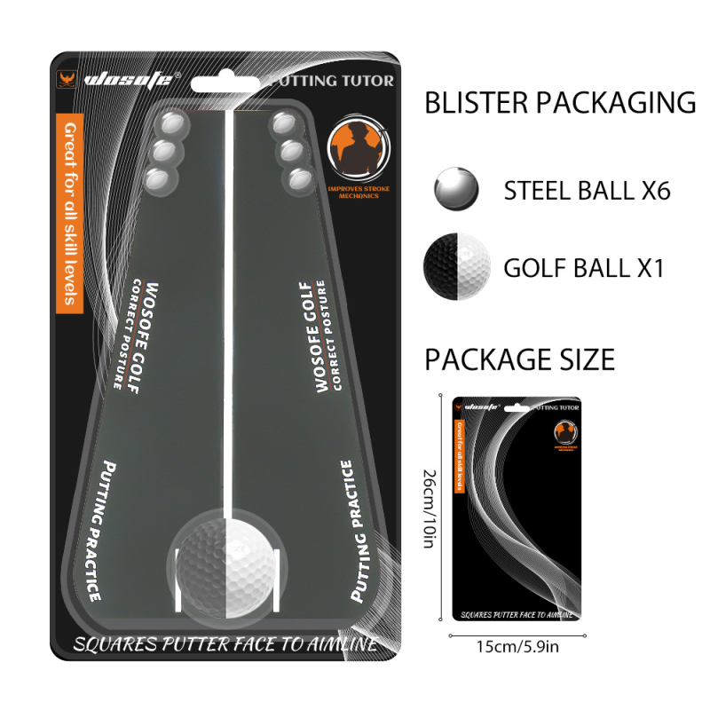 Golf putting trener za početnike sa simulacijom putanje