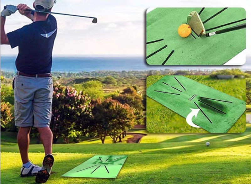 Golf podloga za vježbanje, debljina 6 mm, za unutarnju upotrebu, 60×30 cm, Run Hard