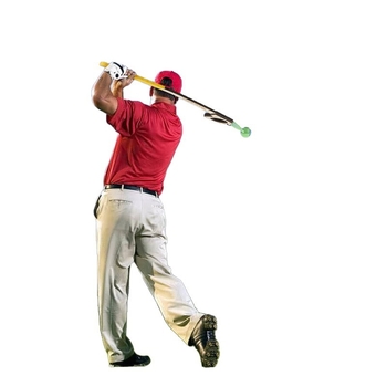 DUOLAIFA Дървен обучител за замах по голф за начинаещи – подобрява ритъм и разстояние