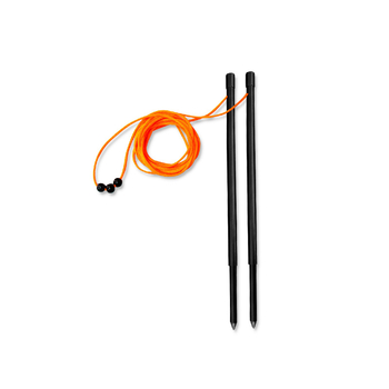 MELELINKS Голф тренировъчен инструмент за поставяне с калибрационен шнур