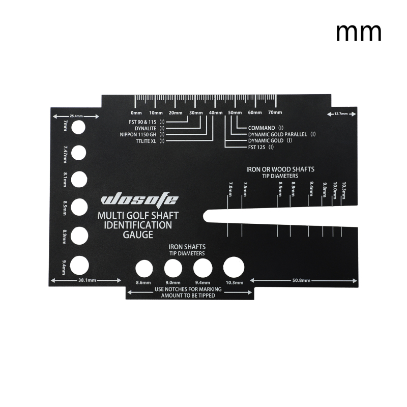 Устройство за измерване на диаметъра на голф дръжката
