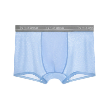 Tong Fanku boxerice za dječake od Ice Silk – prozračne, antibakterijske, bezšivne, srednji pojas, jednobojne