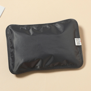 Pungă de apă caldă reîncărcabilă din țesătură mercerizată, design colorat, încălzitor de mâini portabil pentru iarnă