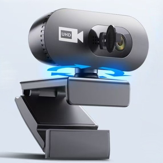UHD 4K autofokusna web kamera s ugrađenim mikrofonom i poklopcem za privatnost