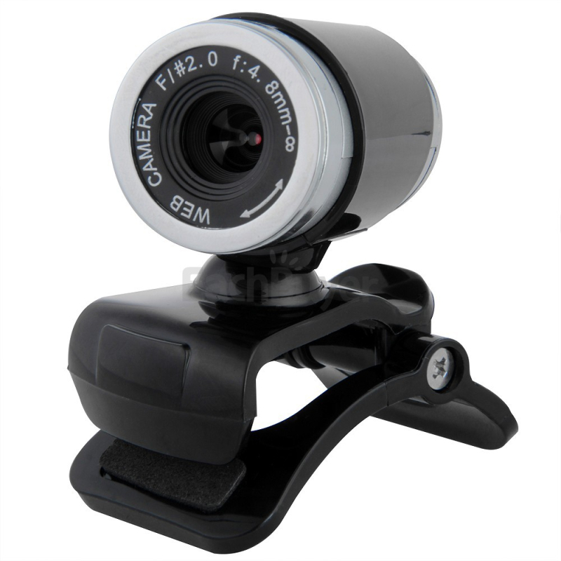 A860 USB HD web kamera s ugrađenim mikrofonom, bez upravljačkog programa, USB 2.0, ručni fokus, 5 MP senzor, 640x480 rezolucija, 30 FPS za online nastavu