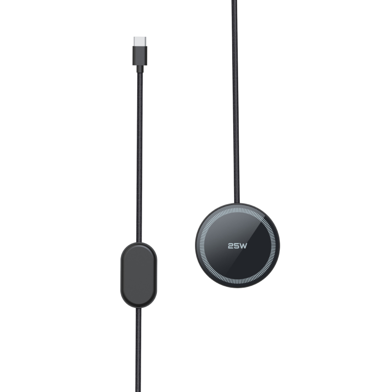 Qi2.2 Μαγνητικός Ασύρματος Γρήγορος Φορτιστής 25W για Κινητά Τηλέφωνα και Ακουστικά, Συμβατός με Apple iPhone 17