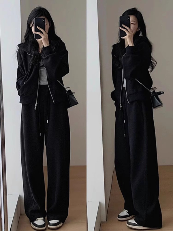 Plus-size ženski dvodijelni Salt-Style set, Tea stil, rana jesen 2026