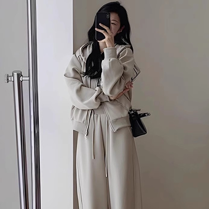 Plus-size ženski dvodijelni Salt-Style set, Tea stil, rana jesen 2026