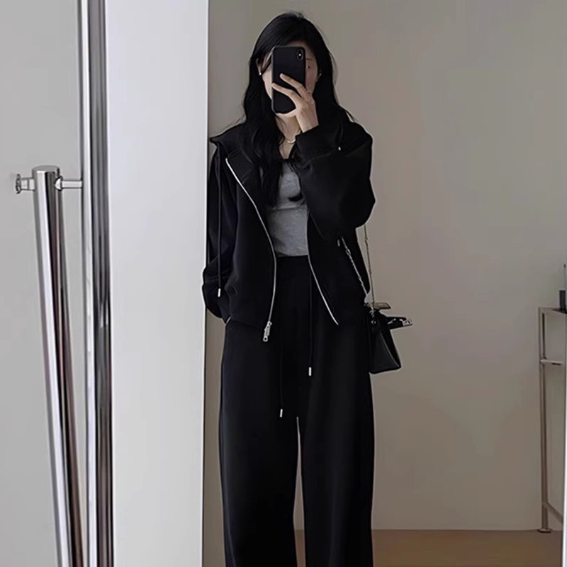 Plus-size ženski dvodijelni Salt-Style set, Tea stil, rana jesen 2026