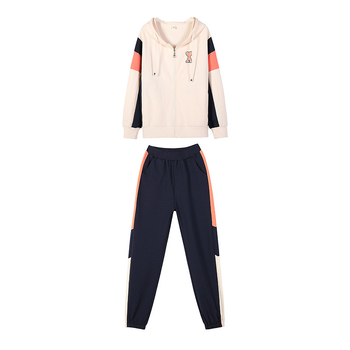 218321 Jesenski casual sportski set za djevojčice, dva dijela, korejskog stila