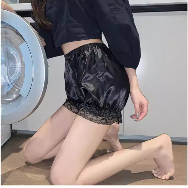 Ženski lagani ljetni capri bloomers, prozračni mikro-elastični, široka silueta
