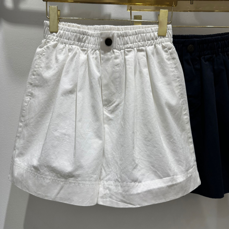 Ženske ljetne šortseve, visok pojas, opušten kroj, široke nogavice, A-linijski kroj, casual stil