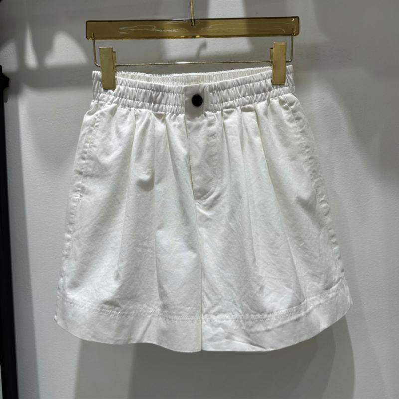 Ženske ljetne šortseve, visok pojas, opušten kroj, široke nogavice, A-linijski kroj, casual stil