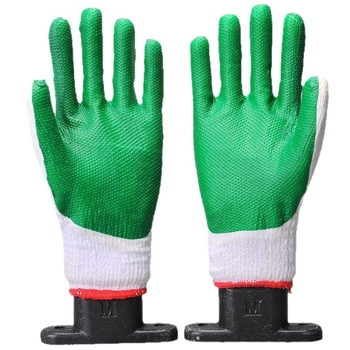 Latex védőkesztyűk építkezésekhez, csúszásmentes, kopásálló, lélegző