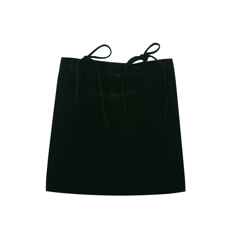 Službeno licencirane ženske hlače s mini suknjom u tri boje, gradski stil