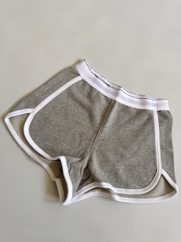 Pamukasti pleteni šorcovi za jogu i sport, lagani, visoki struk, casual fitness stil