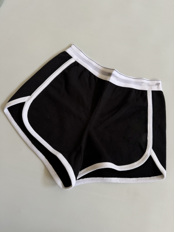 Pamukasti pleteni šorcovi za jogu i sport, lagani, visoki struk, casual fitness stil