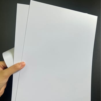 PVC list mat bijela i mat crna, vatrootporan izolacijski plastični film, čvrsta ploča za tisak i izrezivanje