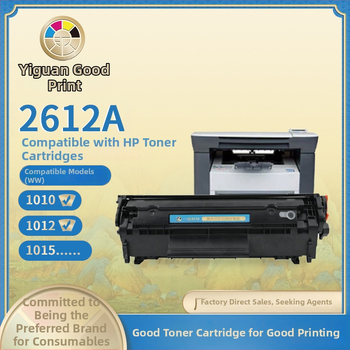 HP 2612A kompatibilná tonerová kazeta pre tlačiarne HP LaserJet 1020, M1105 a 1018